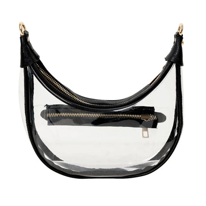 Clear Waterproof Adjustable Strap Crossbody Bag