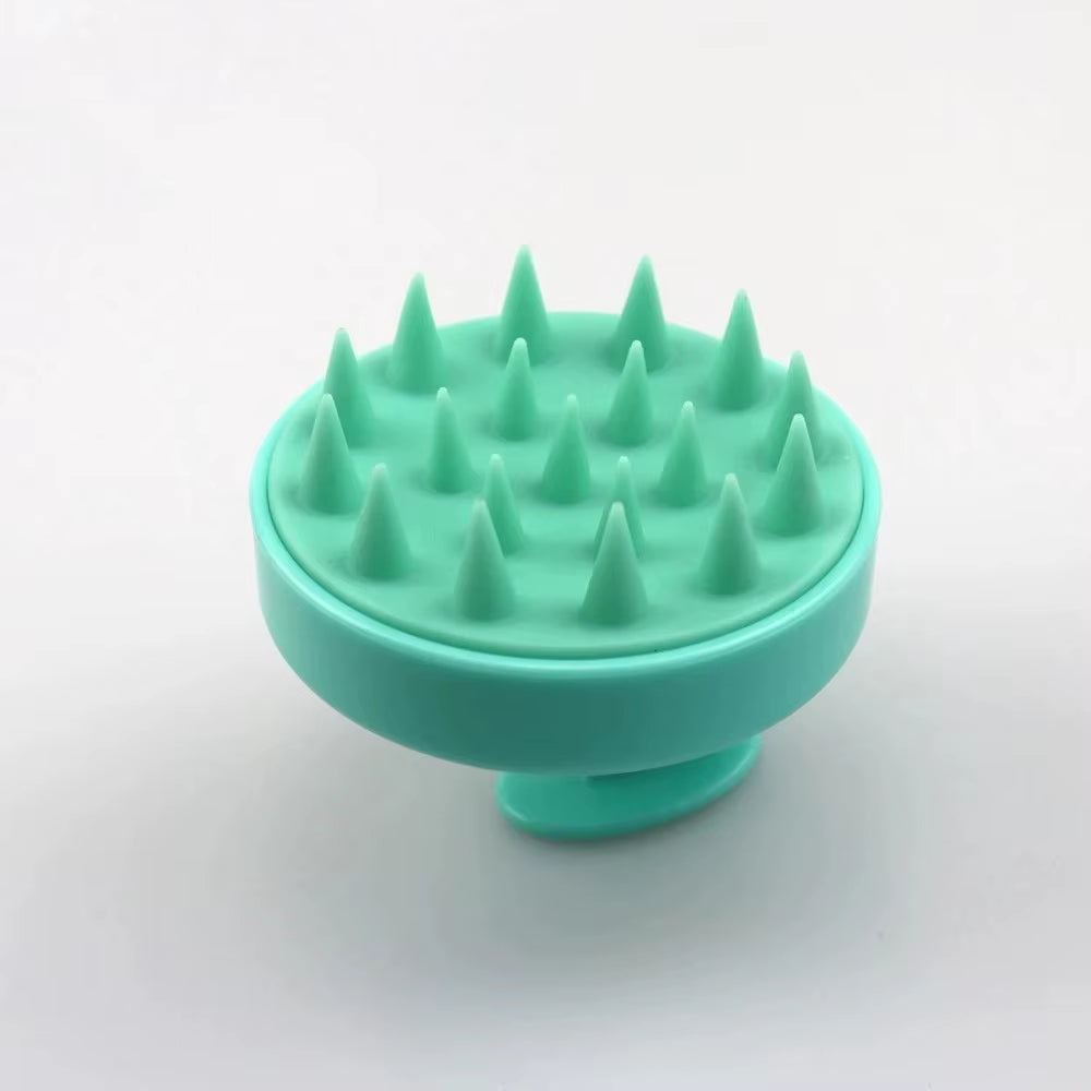 Revitalize Your Scalp with the Silicone Shampoo Massager – Ultimate Hair Therapy Brush for Relaxing Acupuncture Point Massage!