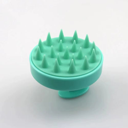 Revitalize Your Scalp with the Silicone Shampoo Massager – Ultimate Hair Therapy Brush for Relaxing Acupuncture Point Massage!