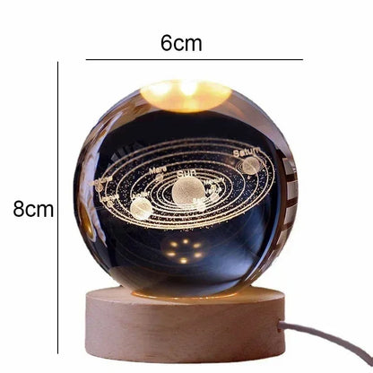 Crystal Ball -3D Planet Ball -Light
