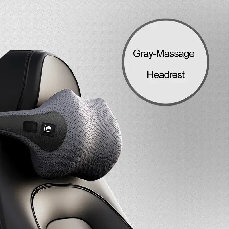 Car Neck Cushion Lumbar Support Electric Men Massage Neck Car Neck Pillow Outdoor Accessories Home Car Massage Neck Pillow Waist