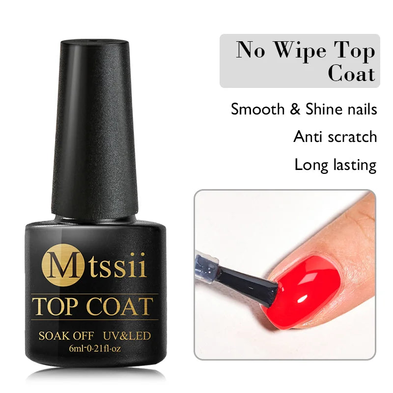 Mtssii 7ml Glitter Reflective Rubber Base Gel Polish - Laser Sparkling Semi-Permanent Soak Off UV Nail Varnish for Stunning Nail Art