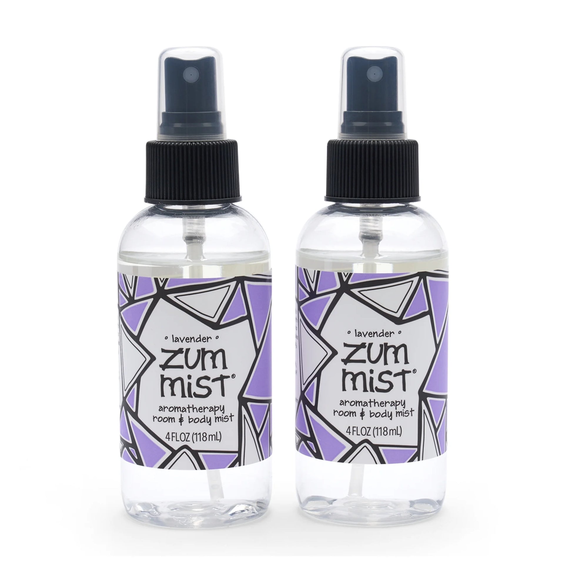 Lavender Mist Room and Body Spray - Refreshing 2 Pack (4 Fl Oz Each)