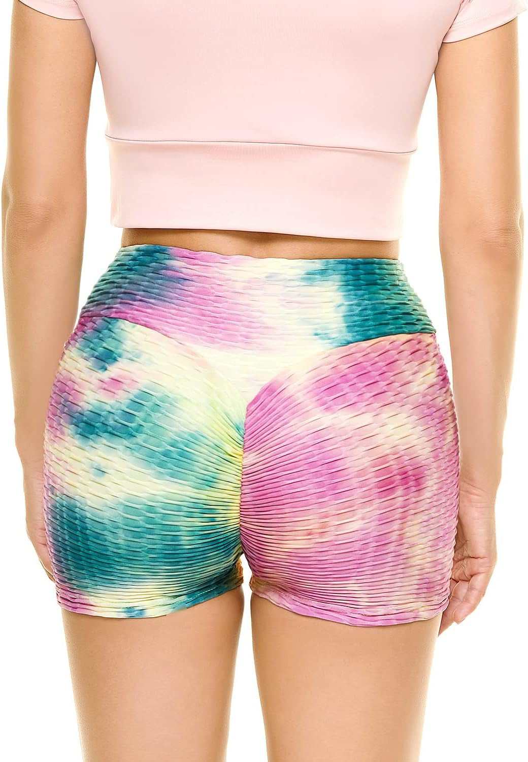 High Waist Yoga Shorts Butt Lifting Shorts for Women TIK Tok Shorts