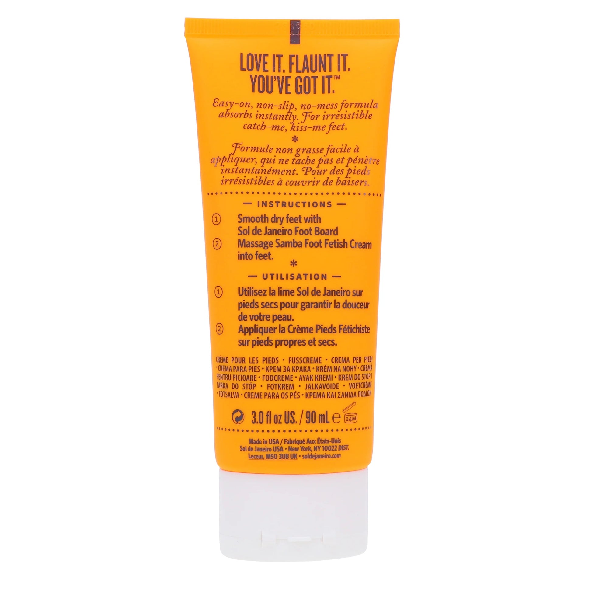Samba Foot Fetish Cream 3 Oz