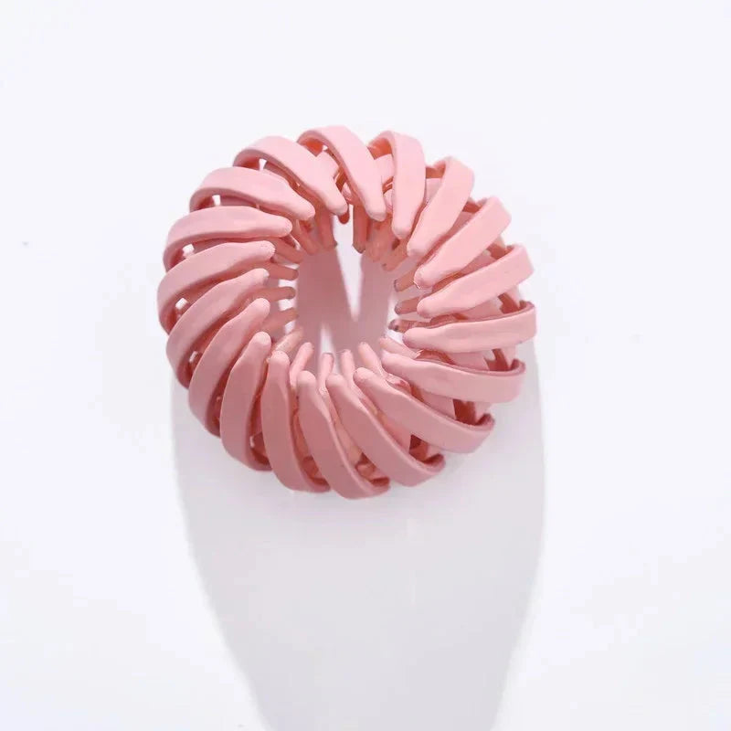 Elegant Bird Nest Hair Claw for Chic Updos