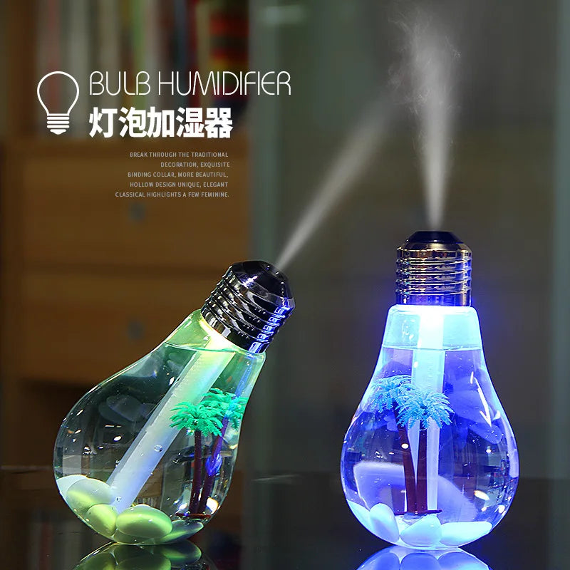 Vibrant Mini Nightlight Humidifier - Perfect for Cozy Spaces!