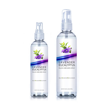 Transform Your Space: Original Lavender Eucalyptus Pillow & Linen Spray - The Ultimate Relaxation Mist (4Oz)