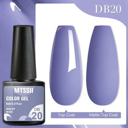 Mtssii 7ml Glitter Reflective Rubber Base Gel Polish - Laser Sparkling Semi-Permanent Soak Off UV Nail Varnish for Stunning Nail Art