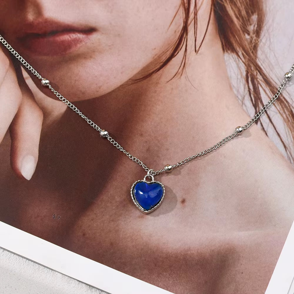 Color Change Mood Locket- Heart Love Pendant