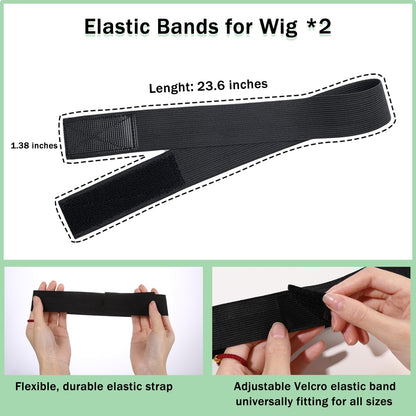 Ultimate 6-Piece Edge Control Kit for Strong Hold & Flawless Hair Styling - Perfect for 4C Hair!