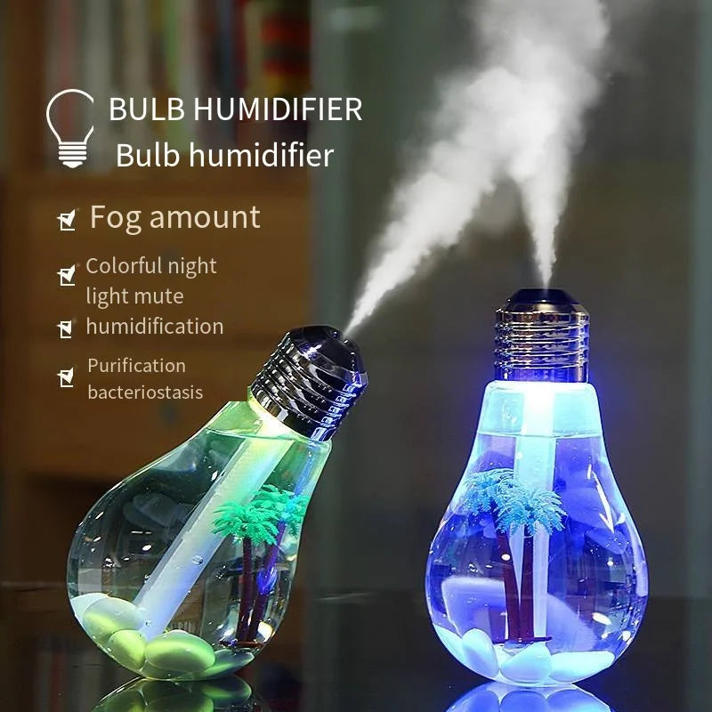 Vibrant Mini Nightlight Humidifier - Perfect for Cozy Spaces!