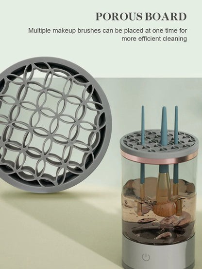Quick-Dry Electric Makeup Brush Cleaner for Effortless Beauty Routine