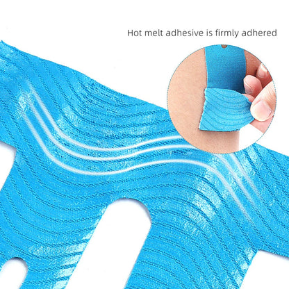 10/5 Pcs Breathable Kinesiology Tape - Cotton Athletic Support Patches for Knee Stability & Sports Protection