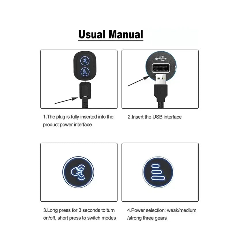 Car Neck Cushion Lumbar Support Electric Men Massage Neck Car Neck Pillow Outdoor Accessories Home Car Massage Neck Pillow Waist