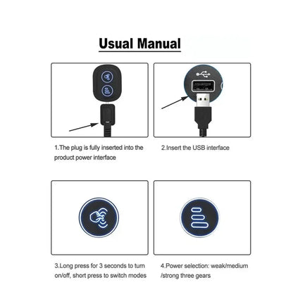 Car Neck Cushion Lumbar Support Electric Men Massage Neck Car Neck Pillow Outdoor Accessories Home Car Massage Neck Pillow Waist