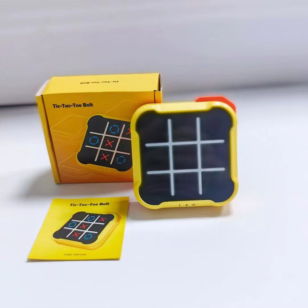 Puzzle Tic-Tac-Toe Board Game Parent-Child Two-Person Electronic Battle Console Nine Kung Checkerboard Interactive Toys
