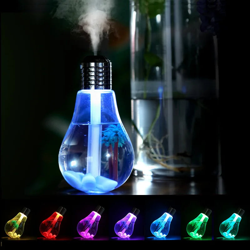 Vibrant Mini Nightlight Humidifier - Perfect for Cozy Spaces!