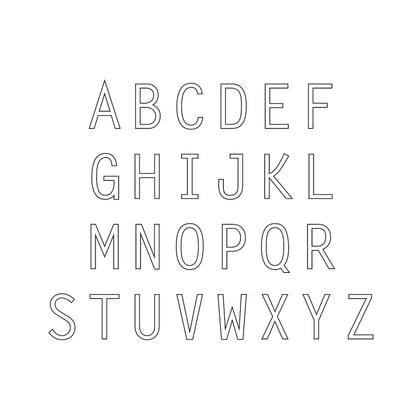 Chic Sideways Initial Letter Necklace for a Personalized Touch