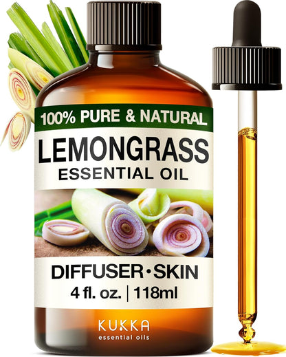 100% Pure & Natural Rosemary Oil for Hair, Skin, Aromatherapy & Soap Making Scent (4 Fl Oz / 118 Ml)