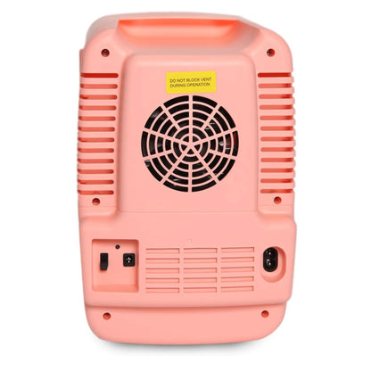 Compact Mini Fridge Cooler with Secure Latch - Perfect for 6 Cans on the Go!
