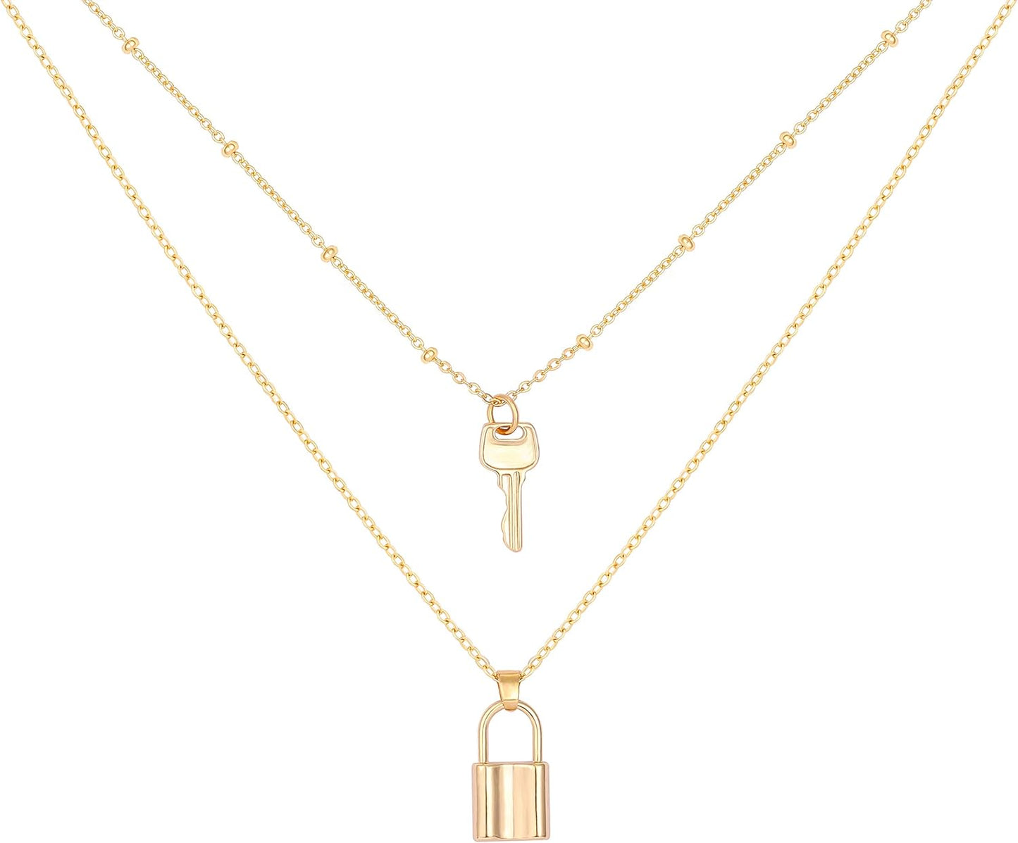 Stunning Layered 18K Gold Statement Choker Necklace - Elevate Your Style!