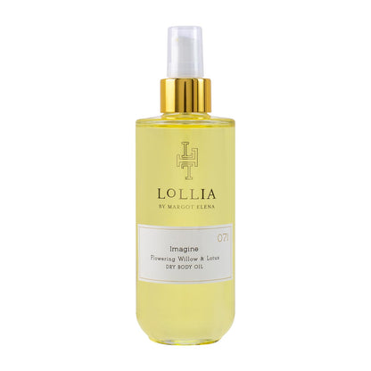 Luxurious Breathe Dry Body Oil - 6.8 Oz. Peony & White Lily Scent for All Skin Types, Deeply Moisturizing & Scented Body Oil for Women