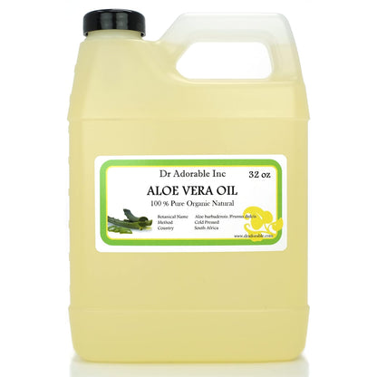 - 8 Oz - Aloe Vera Oil - 100% Pure Natural Organic