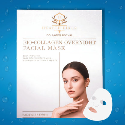 Korean Beauty Bio-Collagen Real Deep Facial Mask 34G X 4 Ea