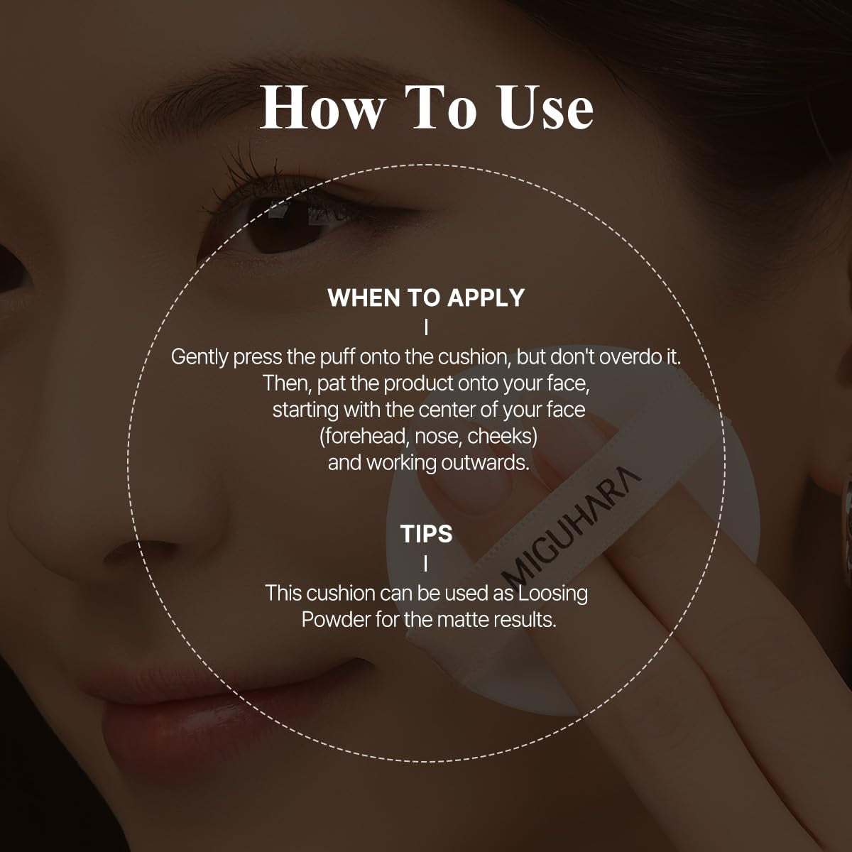 LOVE Vegan No-Sebum Cushion | K-Beauty No Sebum Cushion (15G/0.52 Oz.)
