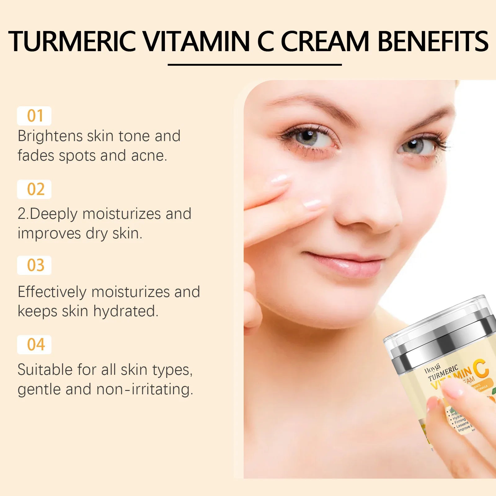 Revitalizing Turmeric Cleanser - Control Oil, Banish Dark Spots, Fight Acne & Brighten Skin with Vitamin C!