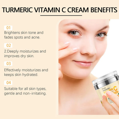 Revitalizing Turmeric Cleanser - Control Oil, Banish Dark Spots, Fight Acne & Brighten Skin with Vitamin C!