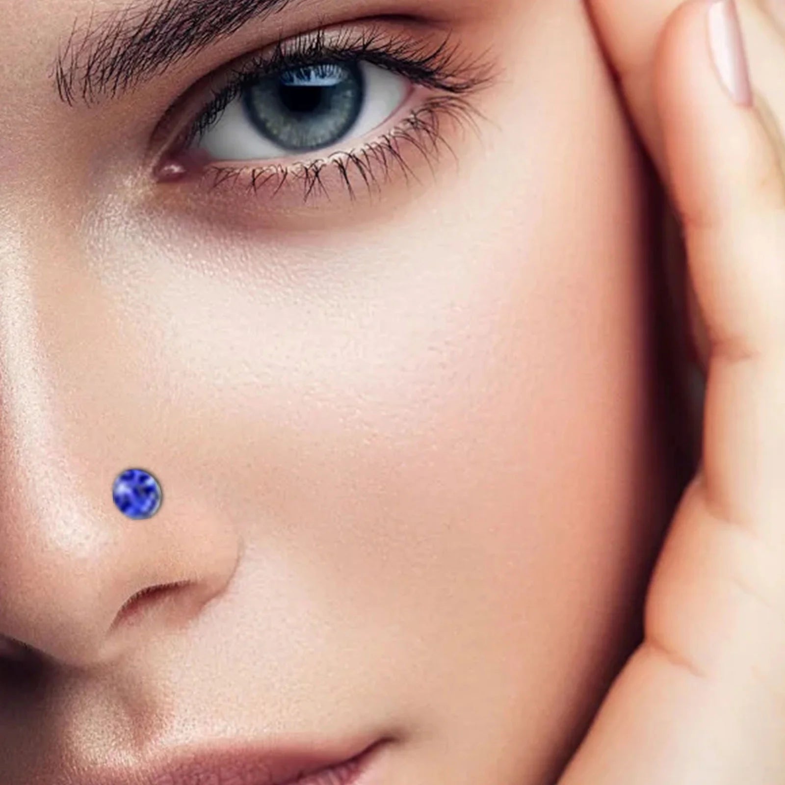 60Pcs Nose Studs for Women Men 316L Stainless Steel CZ Nose Piercing Jewelry L Shaped Nose Rings Bone Nose Ring Hoop 22G Flat Back Nose Stud 16 Gauge Nose Jewelry Ring 16 Gauge Hoop Earrings