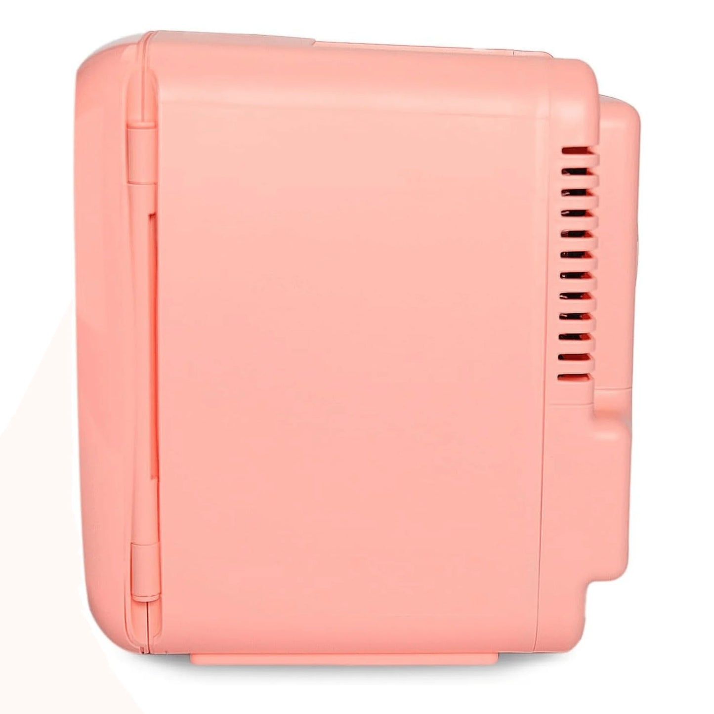 Compact Mini Fridge Cooler with Secure Latch - Perfect for 6 Cans on the Go!