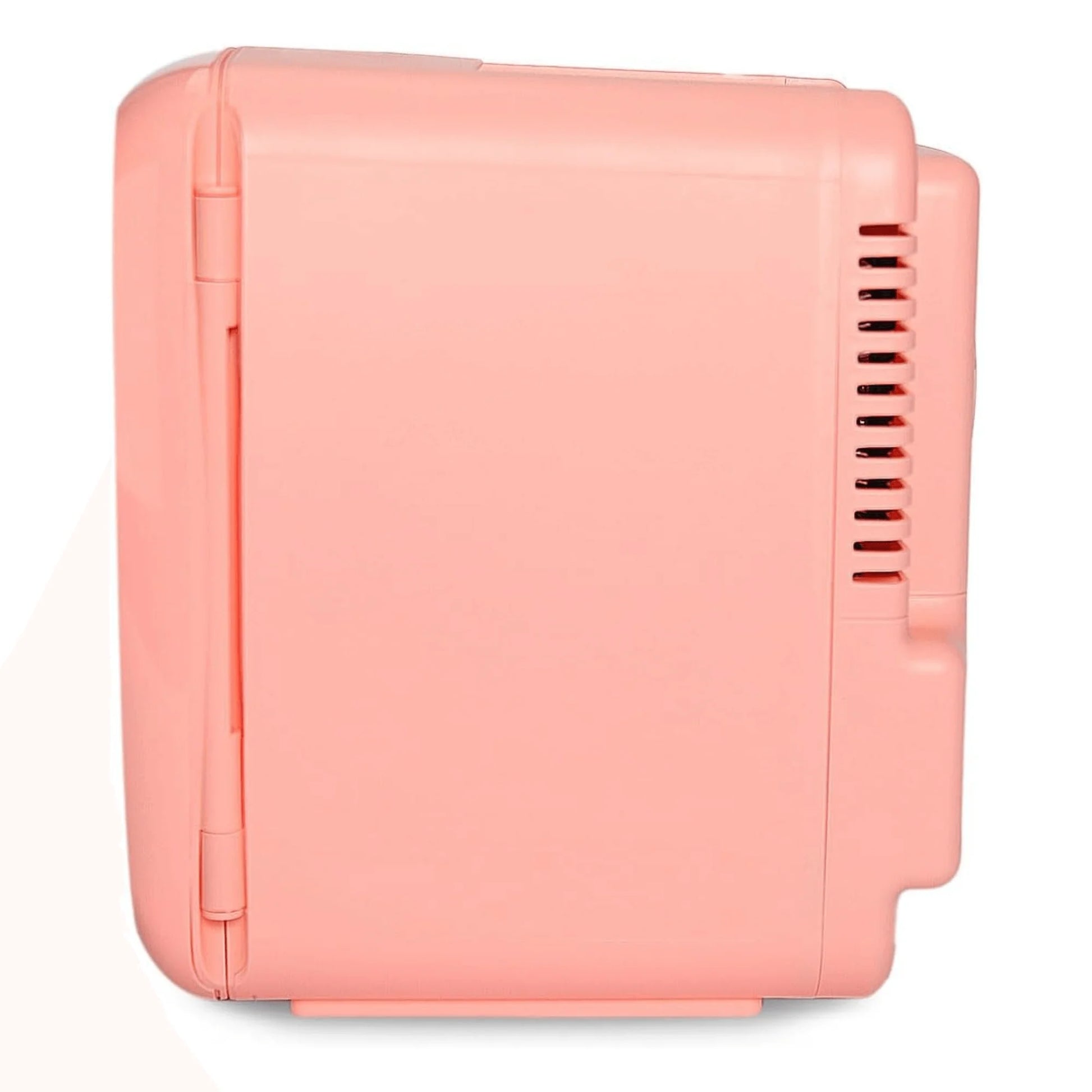 Compact Mini Fridge Cooler with Secure Latch - Perfect for 6 Cans on the Go!