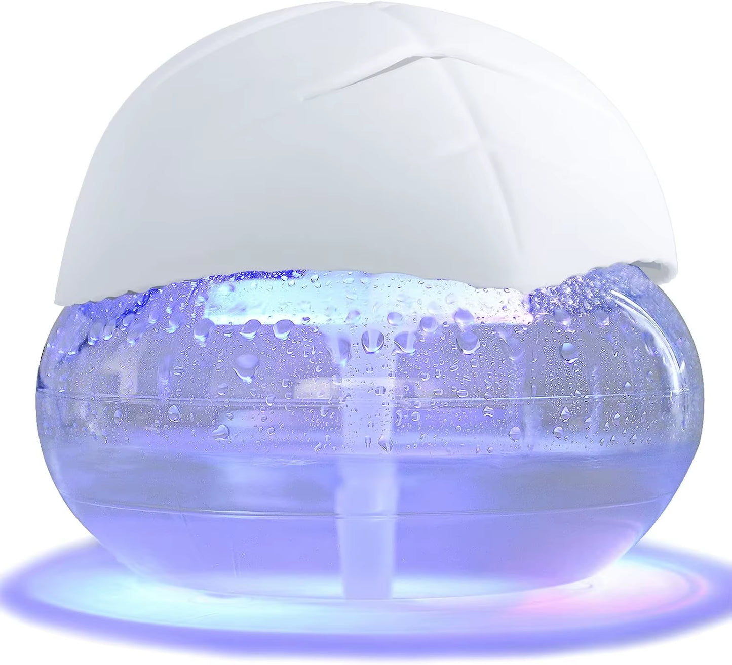 Transform Your Space with the Black Water-Based Air Purifier & Freshener – Color-Changing LED, Revitalizes Air in Any Room!