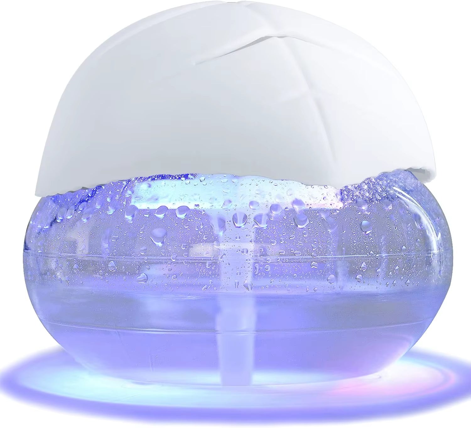 Transform Your Space with the Black Water-Based Air Purifier & Freshener – Color-Changing LED, Revitalizes Air in Any Room!