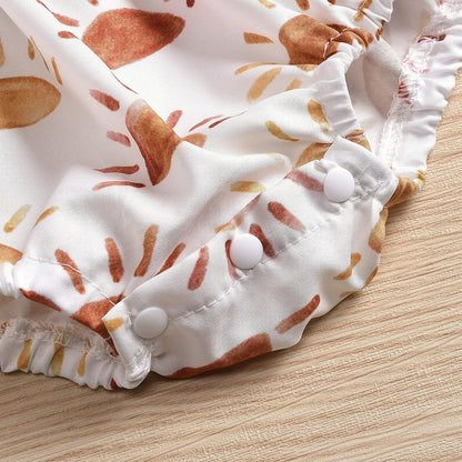 Infant Newborn Baby Girl Floral Romper Kids Spaghetti Strap One Piece Jumpsuit Shorts Toddler Summer Overall Clothes