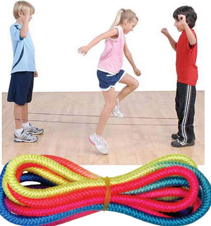 Exciting 24-Pack Fun-A-Ton Chinese Jump Rope Set for Kids - Perfect for Indoor & Outdoor Play, PE Classes, and Party Favors!