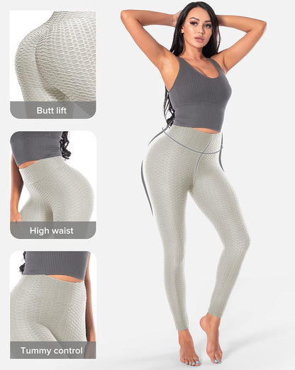 Tiktok Trending Leggings Peach Lift, Liftlyup Butt Enhancing High Waist Booty Lifting Yoga Pants for Womens, Workout Running Walk Dog Tight Pants - Grey XL