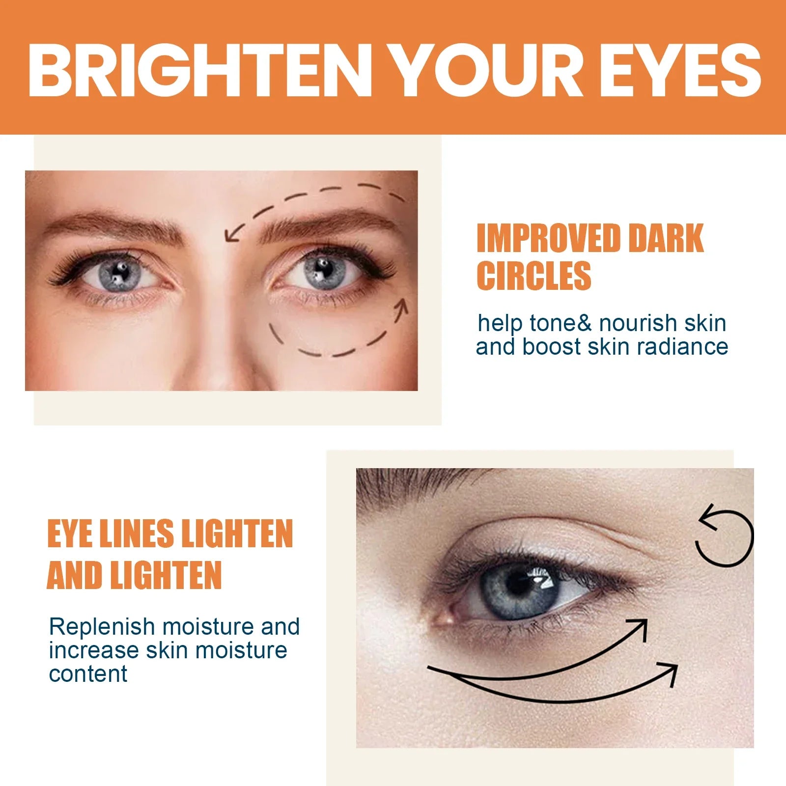 Revitalize Your Eyes: Vitamin C Eye Balm for Dark Circles, Puffiness & Fine Lines – Brightening Cream Stick