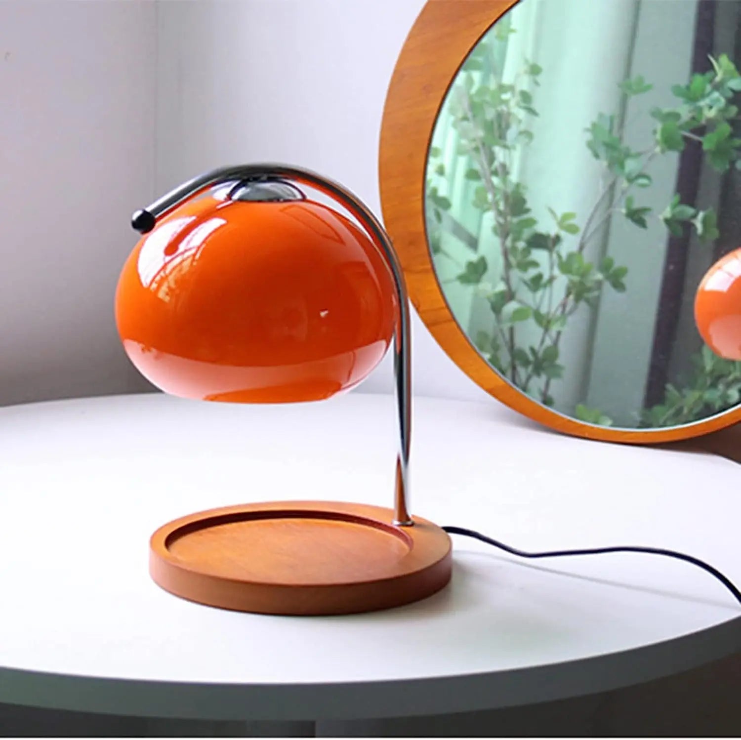 Aroma Melting Wax Lamp - Elegant Glass Candle Table Lamp for Relaxing Atmosphere at Home, Office, or Bedroom