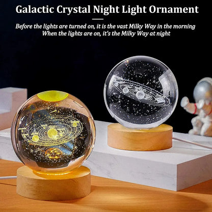 Crystal Ball -3D Planet Ball -Light
