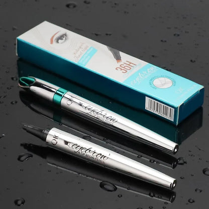 Liquid Eyebrow Pencil 3D Waterproof -Long Lasting Natural Dark Brown