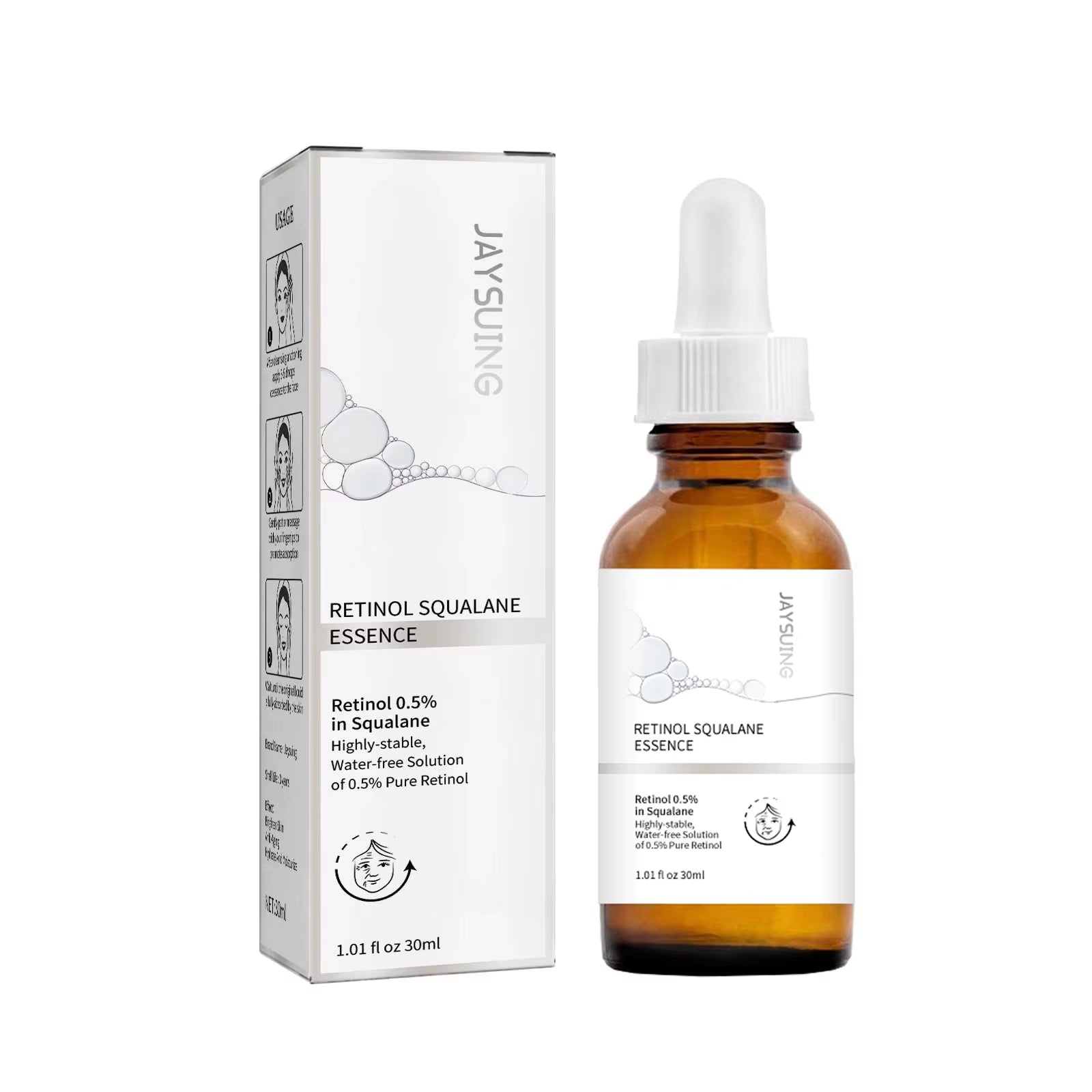 Retinol Ordinary Serum anti Aging Remove Wrinkle Serum Lifting Brighten Skin Fade Eye Fine Lines Moisturize Firm Facial Essence