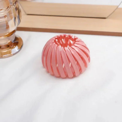 Elegant Bird Nest Hair Claw for Chic Updos