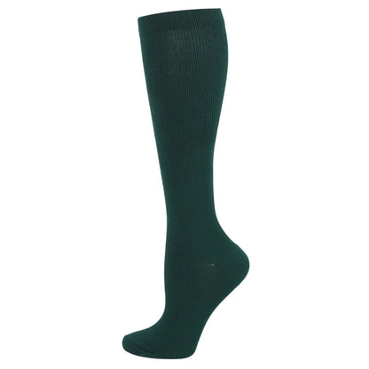 Compression Stockings -Promotes Blood Circulation - Anti-Fatigue Comfortable Solid Color Socks