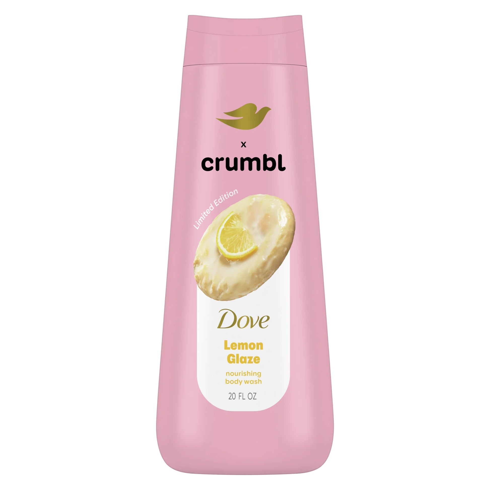 Crumbl Moisturizing Liquid Body Wash Lemon Glaze, 20 Oz
