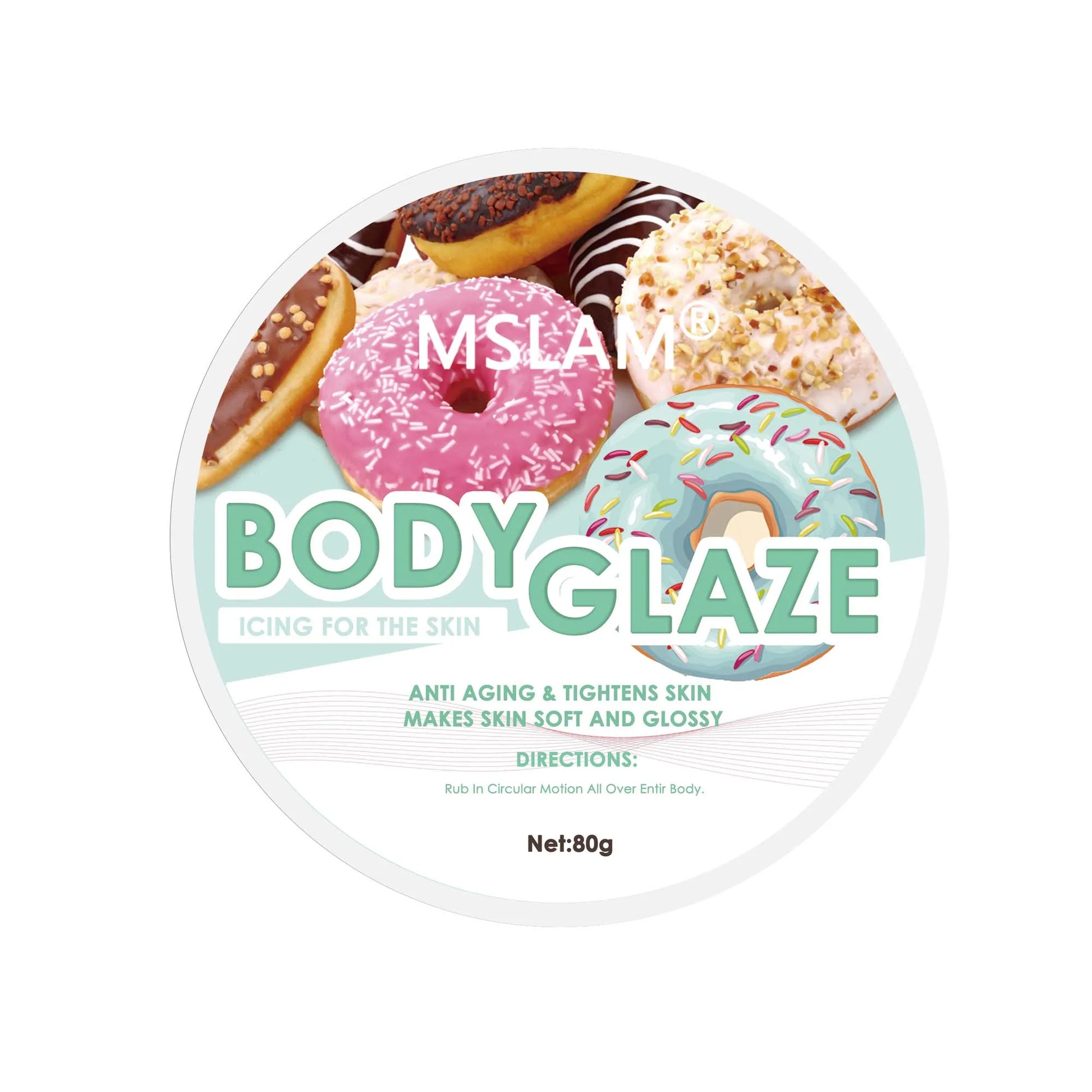 Nourishing Body Glaze Whipped Body Butter - Anti-Aging Moisturizer for Soft, Radiant Skin