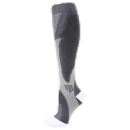 Compression Stockings -Promotes Blood Circulation - Anti-Fatigue Comfortable Solid Color Socks